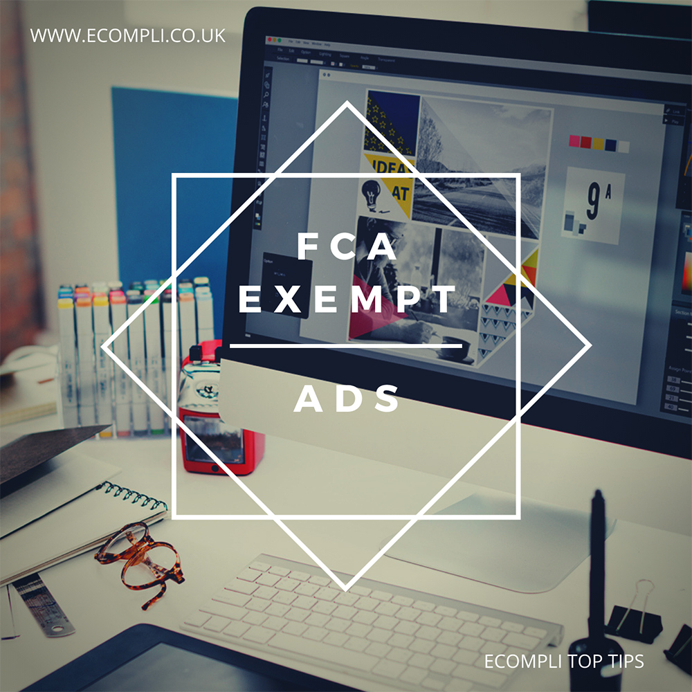 FCA Exempt Ads