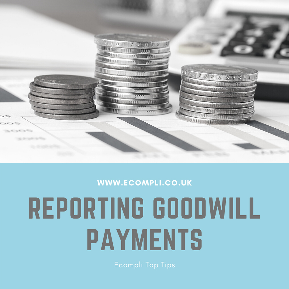 FCA Reporting Goodwill Payments